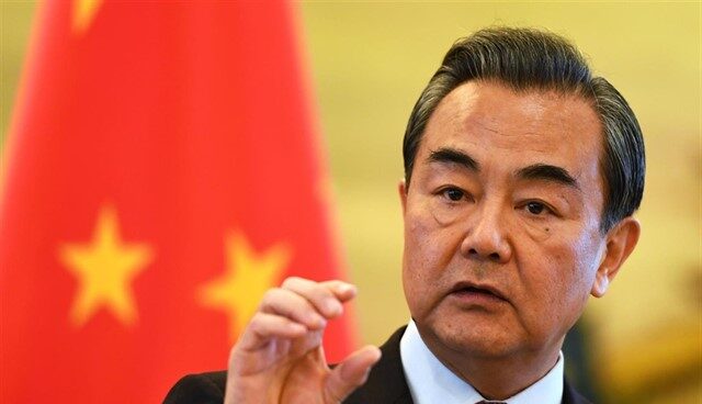 El ministro de Exteriores chino, Wang Yi