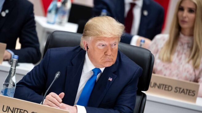 El presidente de Estados Unidos, Donald Trump, durante la cumbre del G20 en Ossaka