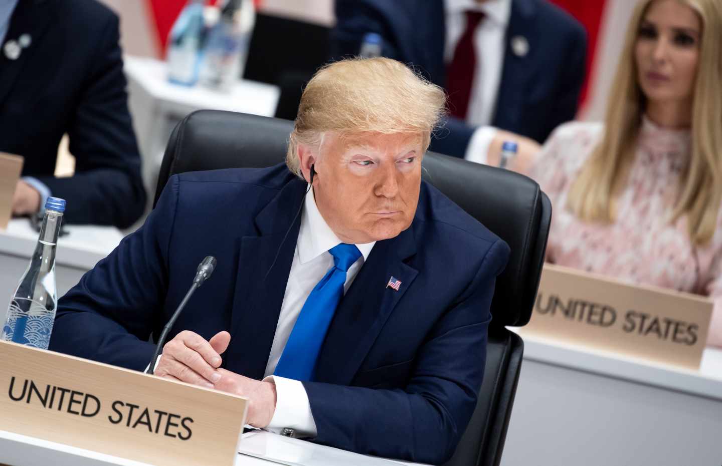 El presidente de Estados Unidos, Donald Trump, durante la cumbre del G20 en Ossaka