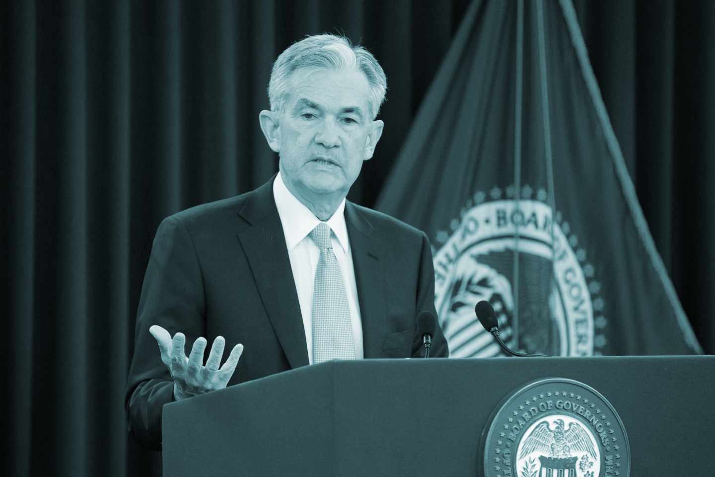 El presidente de la Reserva Federal, Jerome Powell.