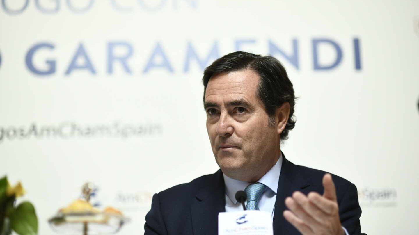 Antonio Garamendi, presidente de la CEOE.