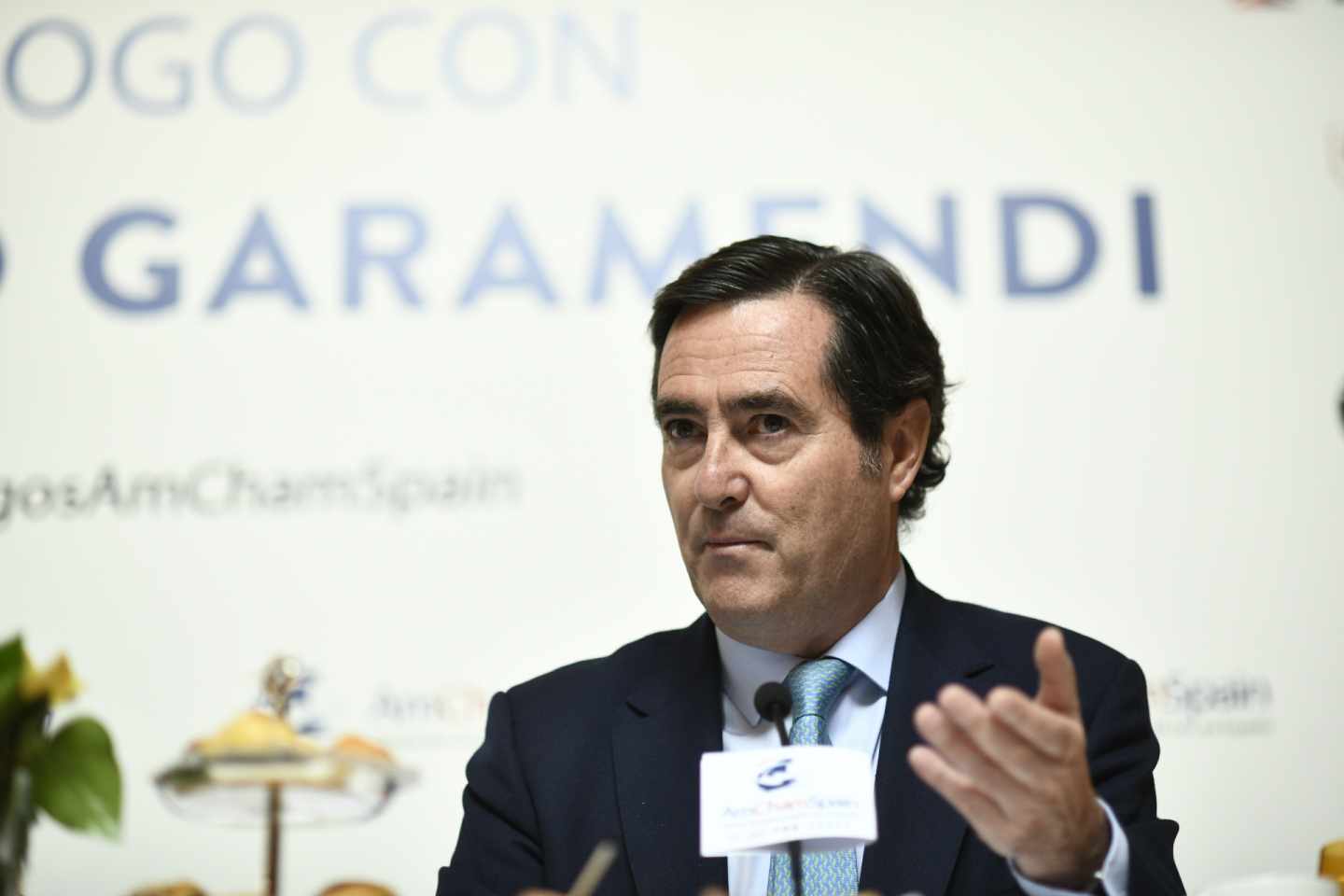 Antonio Garamendi, presidente de la CEOE.