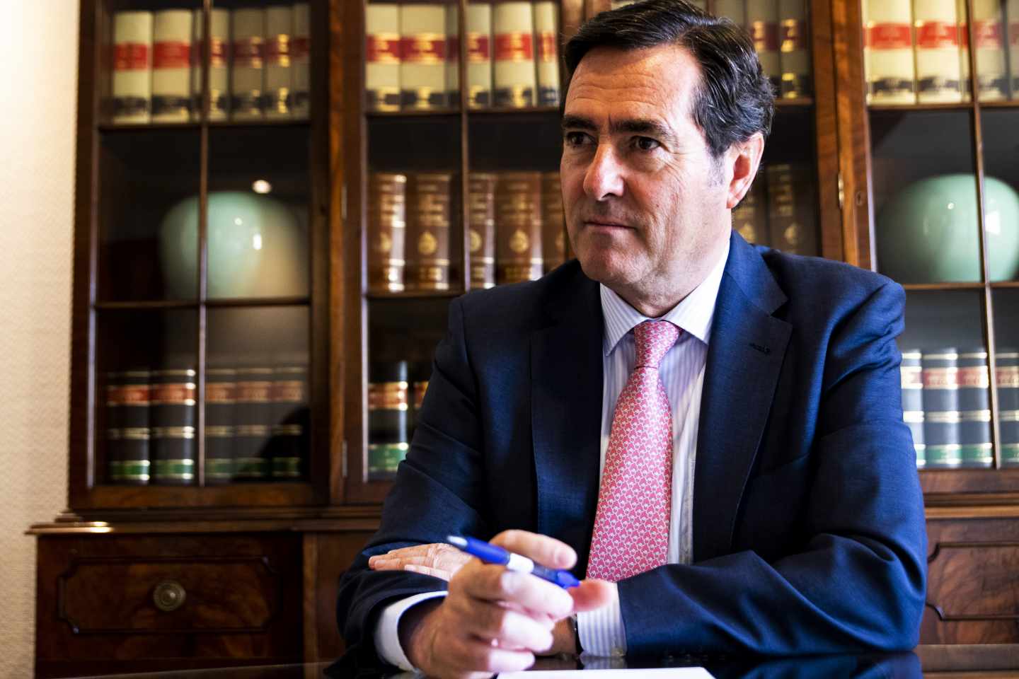 Antonio Garamendi, presidente de la CEOE