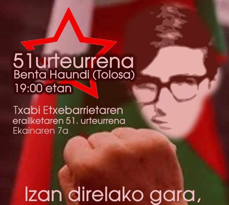 Víctimas del terrorismo se manifestarán en el homenaje al primer asesino de ETA