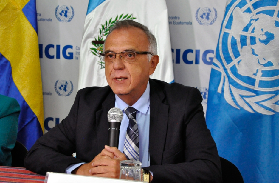 Iván Velásquez, responsable de la Comisión Internacional Contra la Impunidad en Guatemala (CICIG).