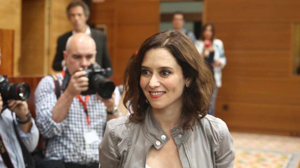 La candidata a la presidencia de la Comunidad de Madrid, Isabel Díaz Ayuso.