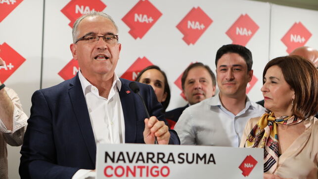 El candidato de Navarra Suma a la alcaldía de Pamplona, Enrique Maya.