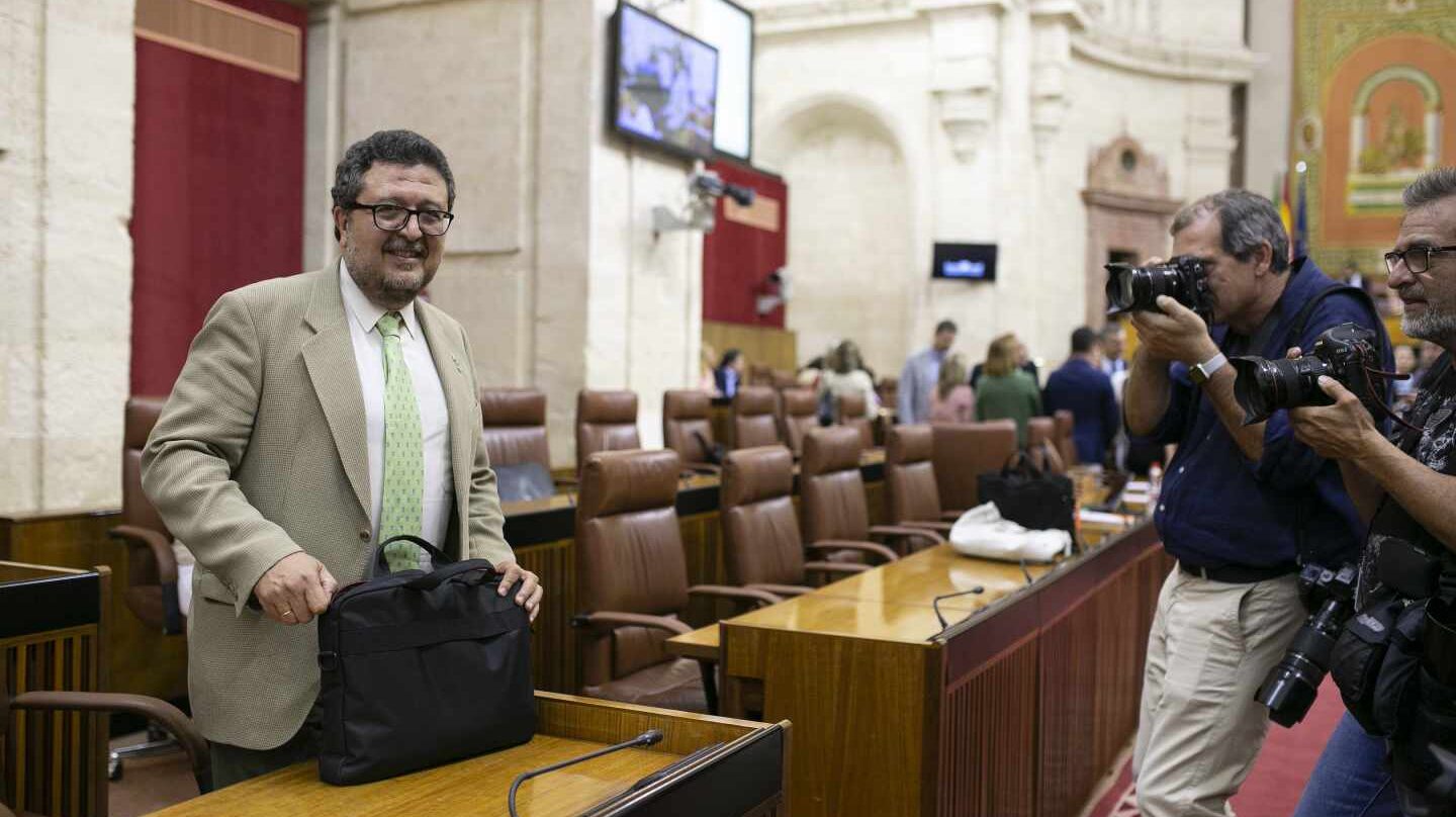 Francisco Serrano, líder de Vox en Andalucía.
