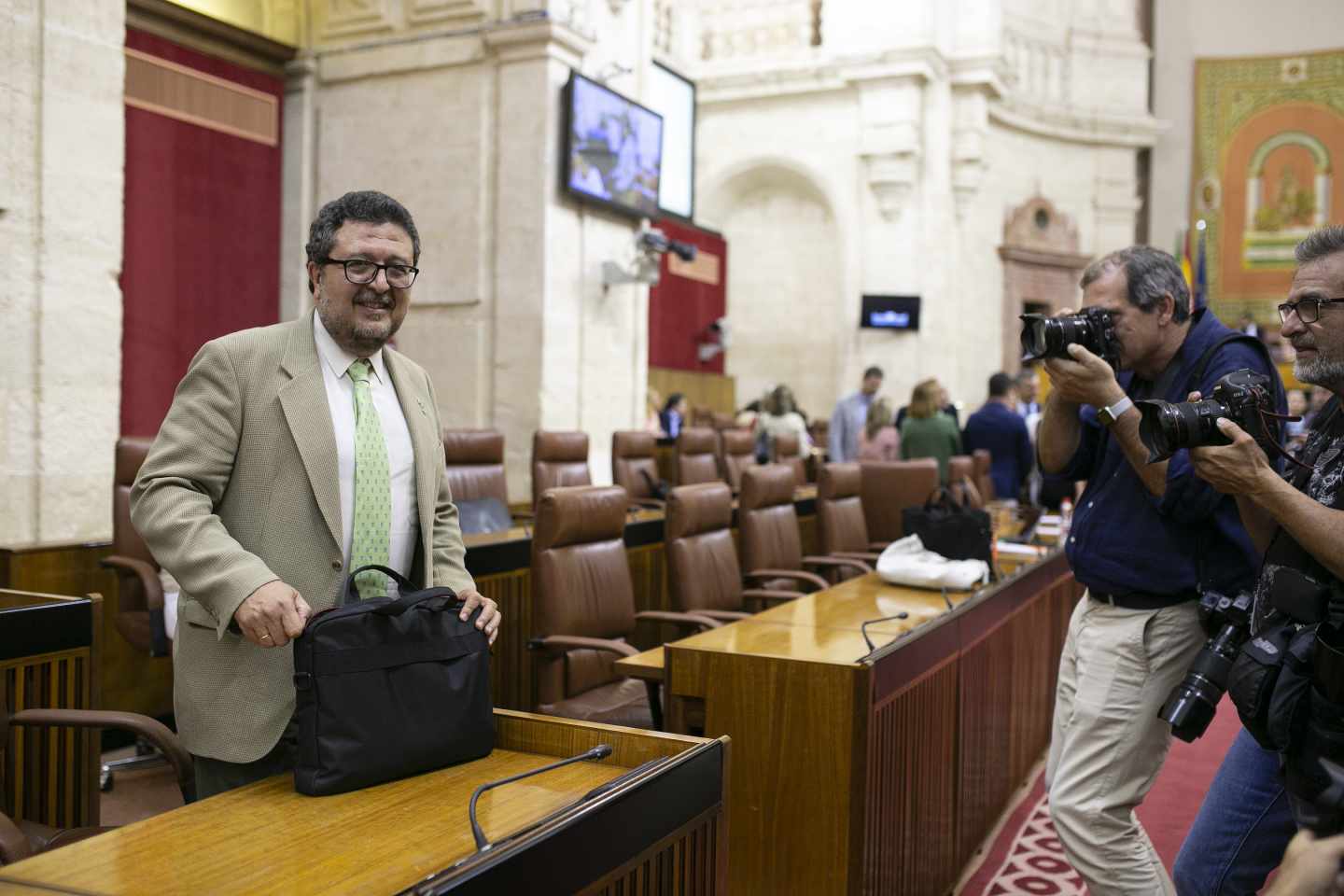 Francisco Serrano, líder de Vox en Andalucía.