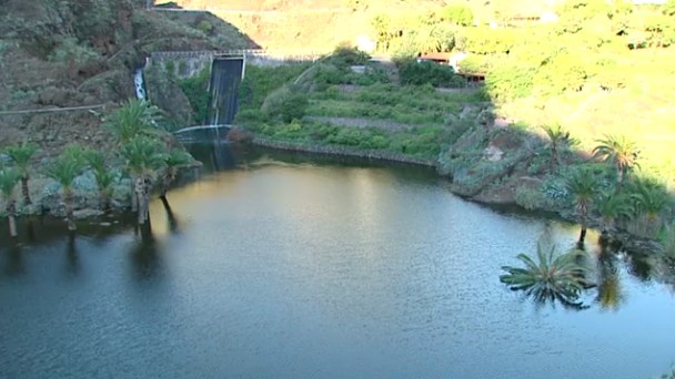 Presa de Marichal en La Gomera.