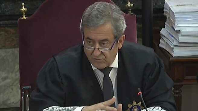El fiscal Zaragoza, en el juicio del procés. El fiscal Zaragoza, en el juicio del procés.