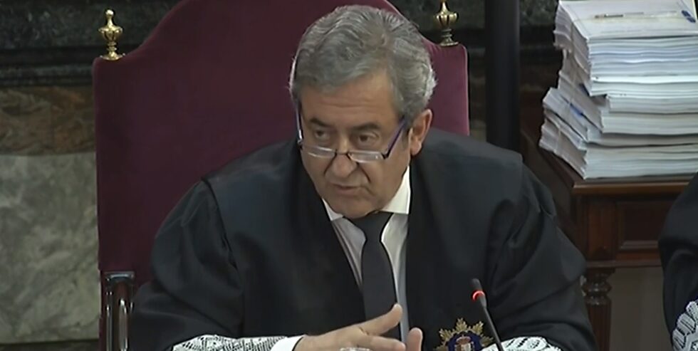 El fiscal Zaragoza, en el juicio del procés.