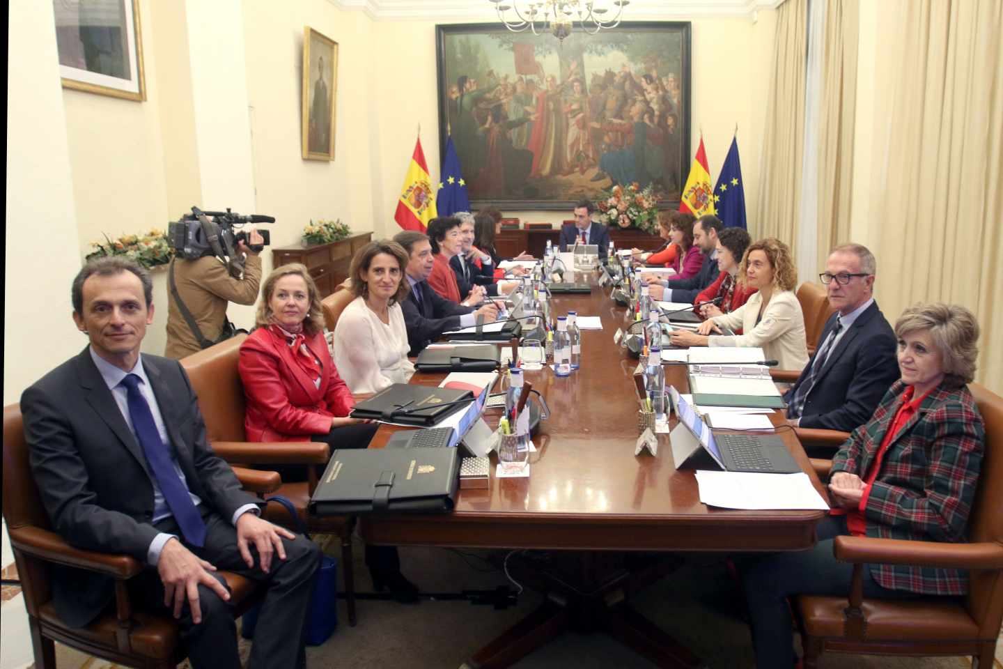 Reunión del Consejo de Ministros.