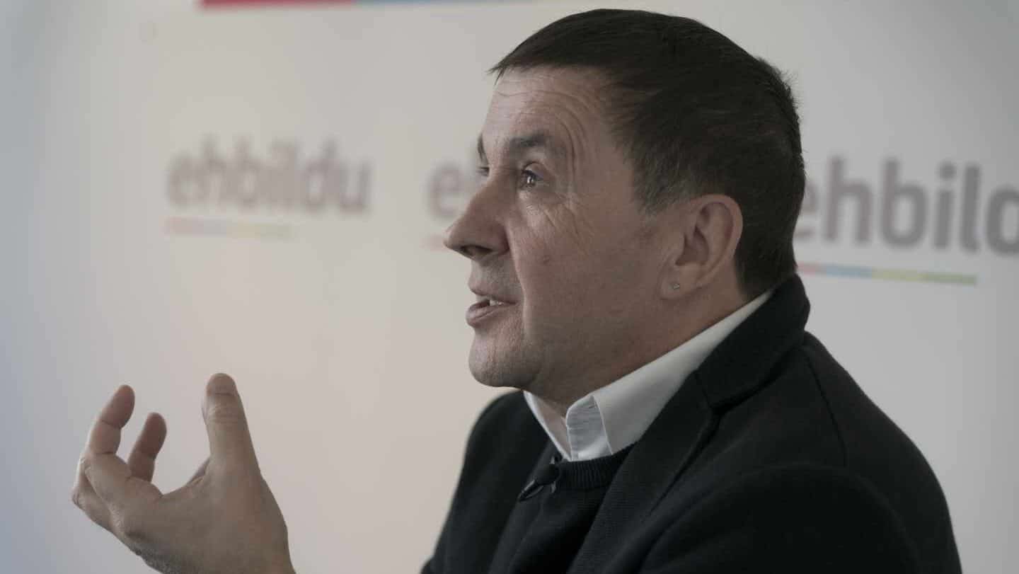 Vox se querella contra Otegi por enaltecer al terrorismo por su "total solidaridad"con la etarra 'Anboto'