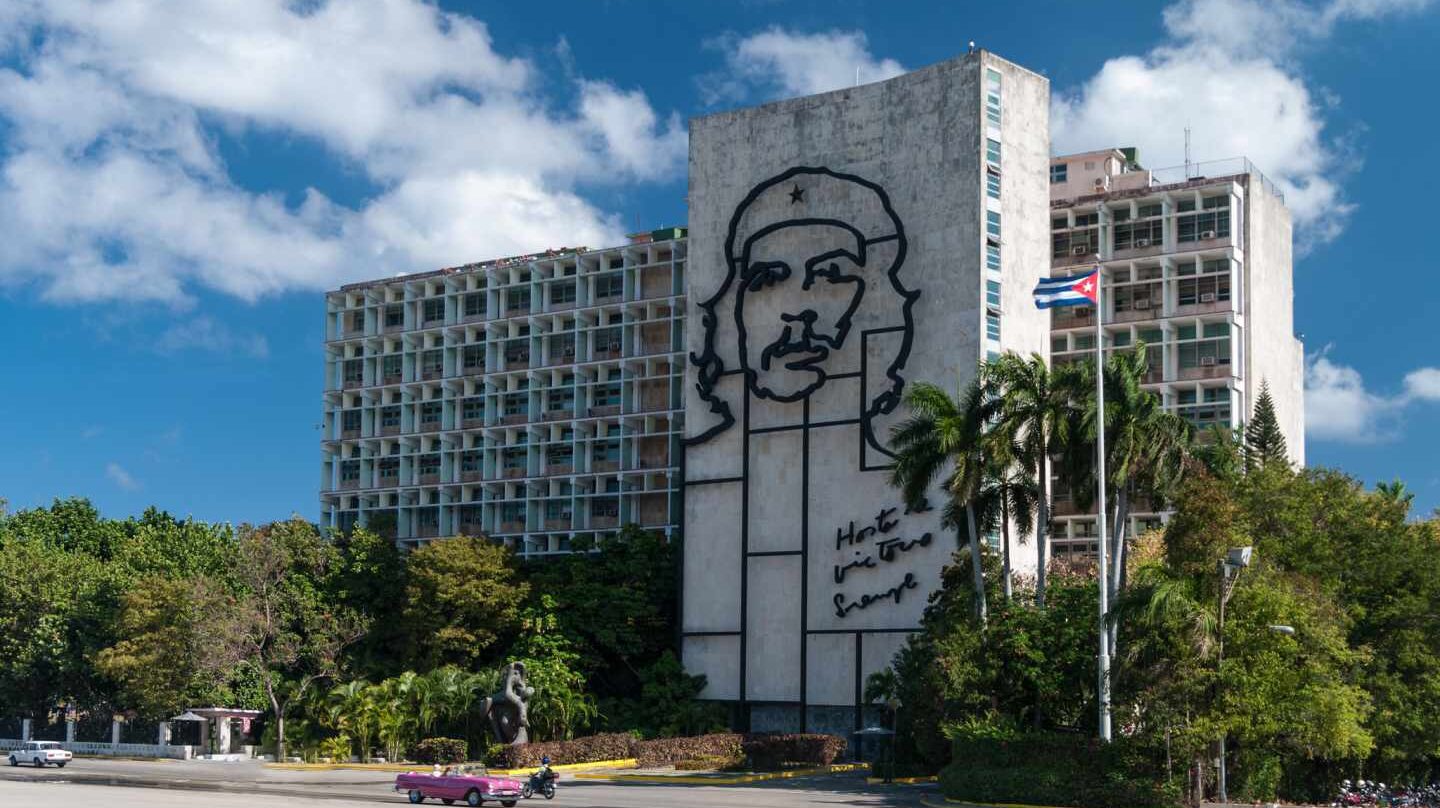 La Plaza de la Revolución de La Habana.