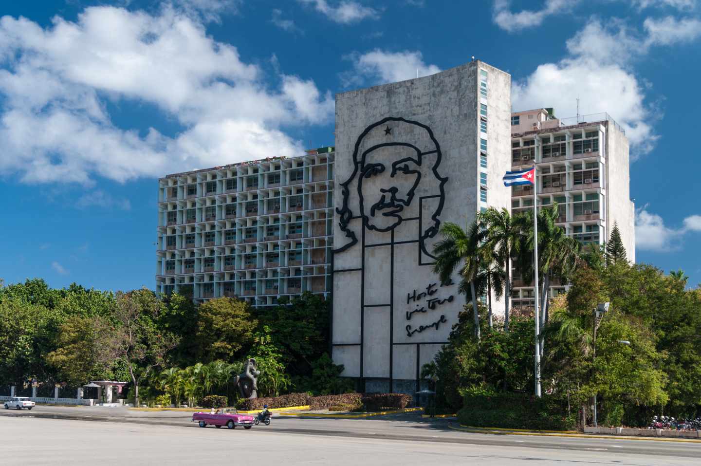 La Plaza de la Revolución de La Habana.