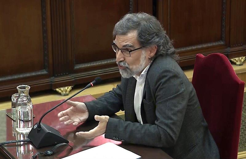 La Fiscalía se opone a que Jordi Cuixart salga de prisión 72 horas