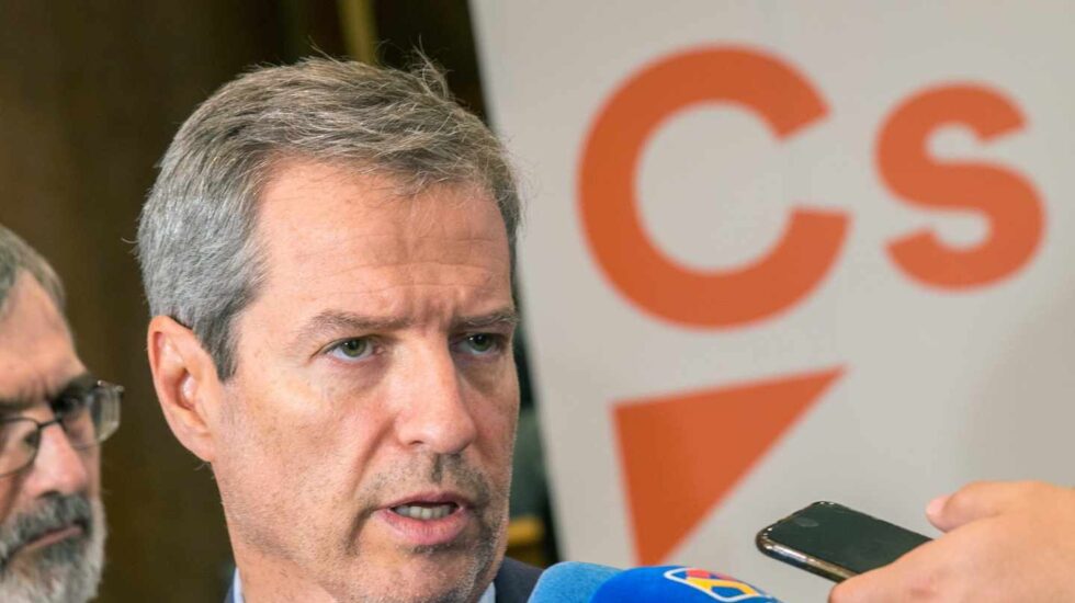 El candidato de Ciudadanos a la presidencia de Aragón, Daniel Pérez.