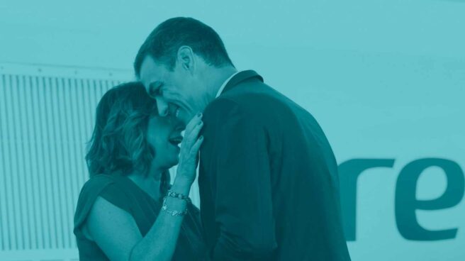 Susana Díaz y Pedro Sánchez.