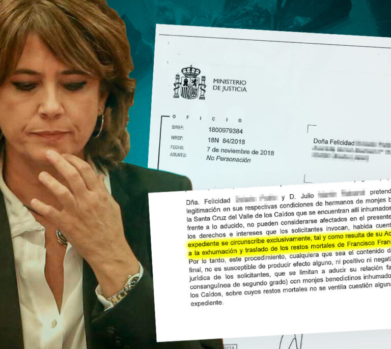 El Gobierno modificó la Ley de Memoria Histórica para exhumar tan sólo a Franco