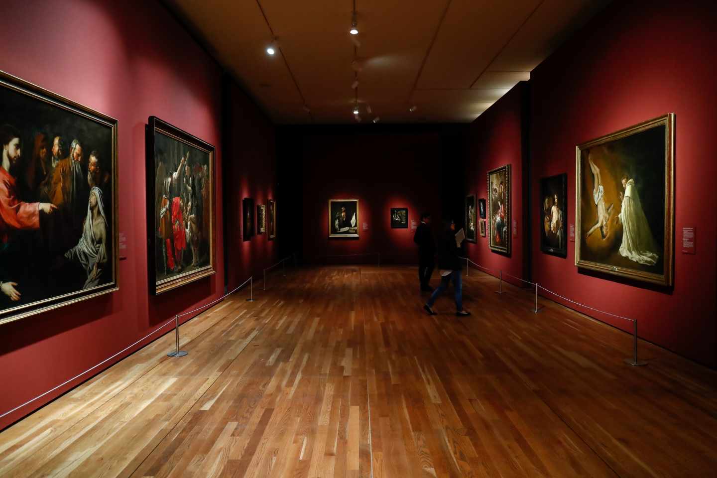 Una de las salas de la muestra en el Museo del Prado. 