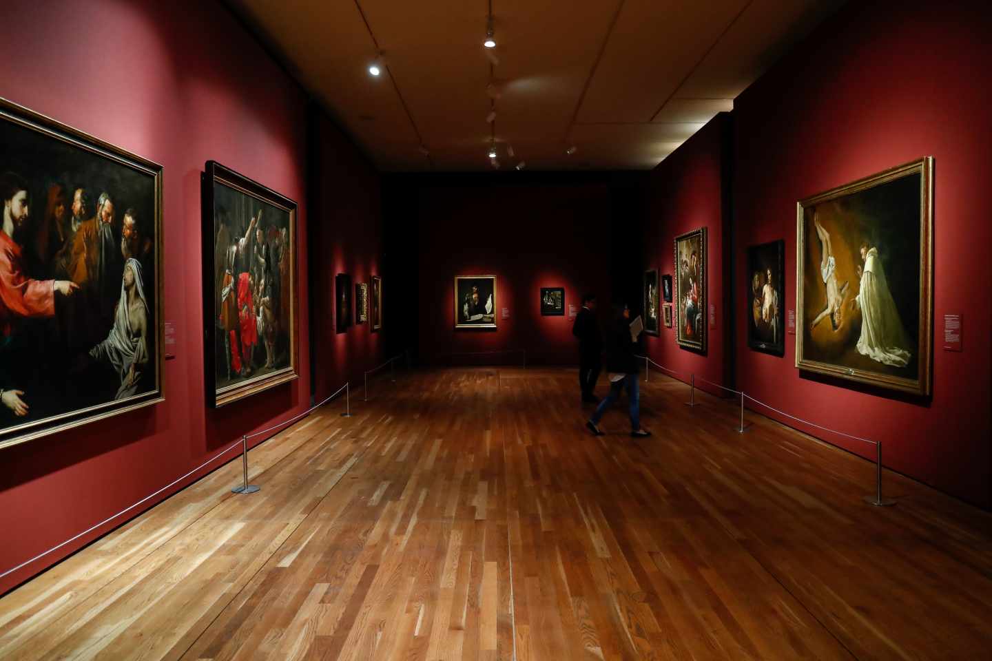 Una de las salas de la muestra en el Museo del Prado.