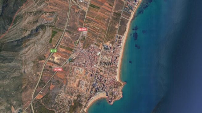La localidad de Oropesa vista desde el cielo. La localidad de Oropesa vista desde el cielo.