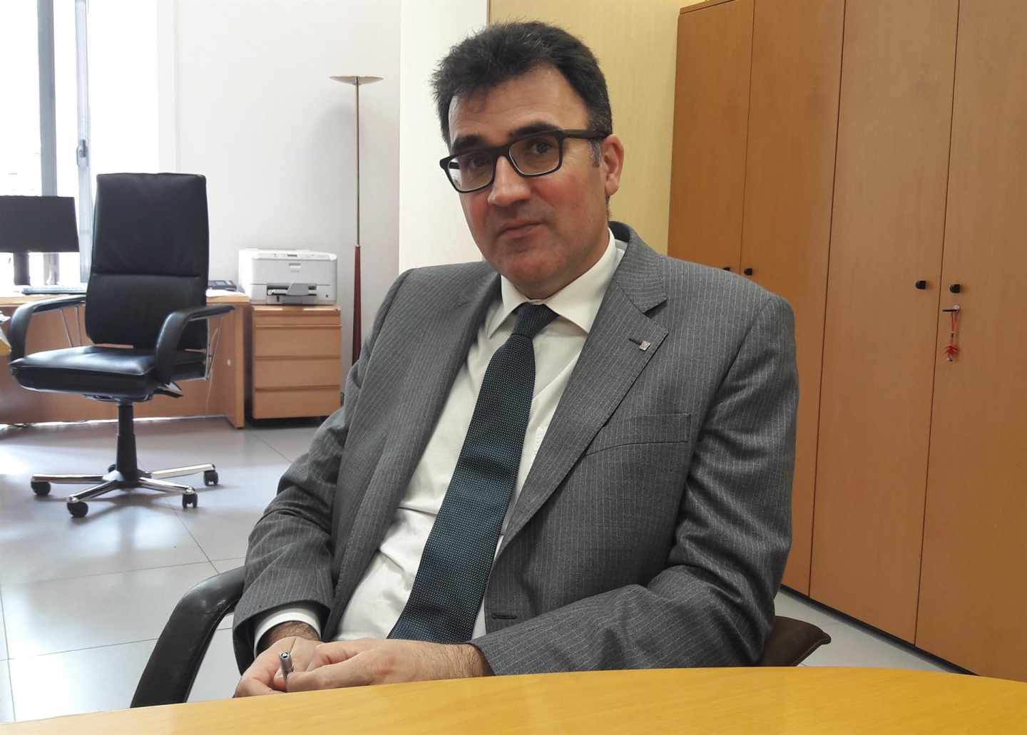 El ex secretario de Hacienda y hombre de confianza de Oriol Junqueras, Lluís Salvadó