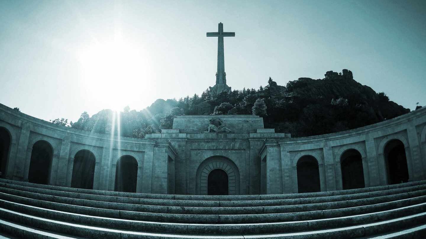 Panorámica de la abadía del Valle de los Caídos.