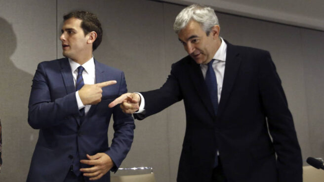 garicano rivera Albert Rivera junto a Luis Garicano
