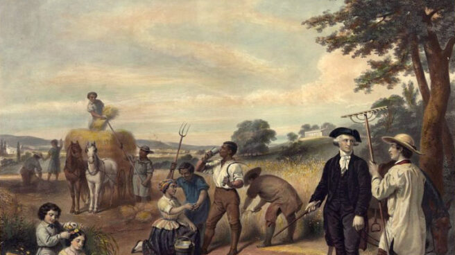 El sueño agrícola de George Washington con un burro español