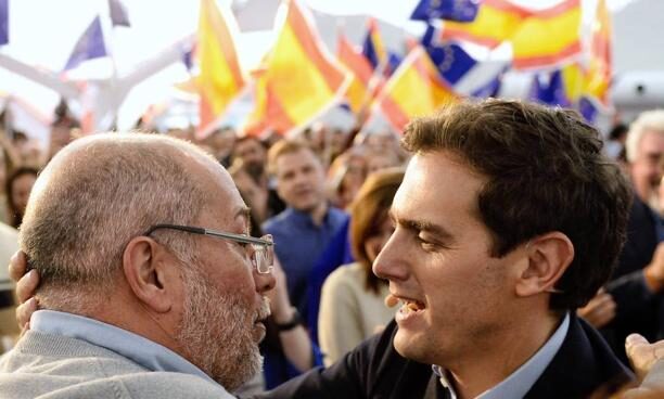 Albert Rivera junto a Francisco Igea