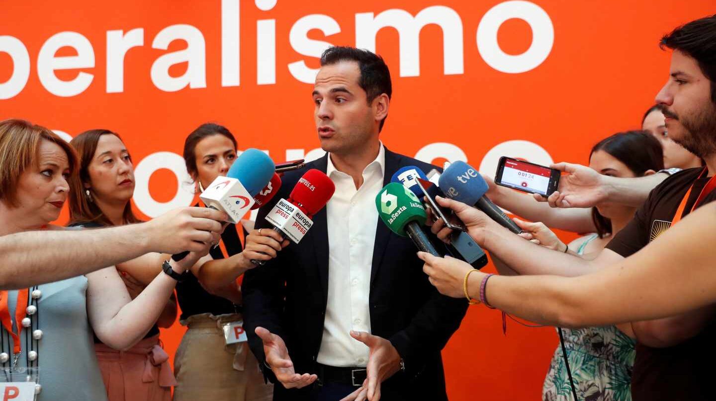 Ignacio Aguado, líder de Ciudadanos en Madrid.