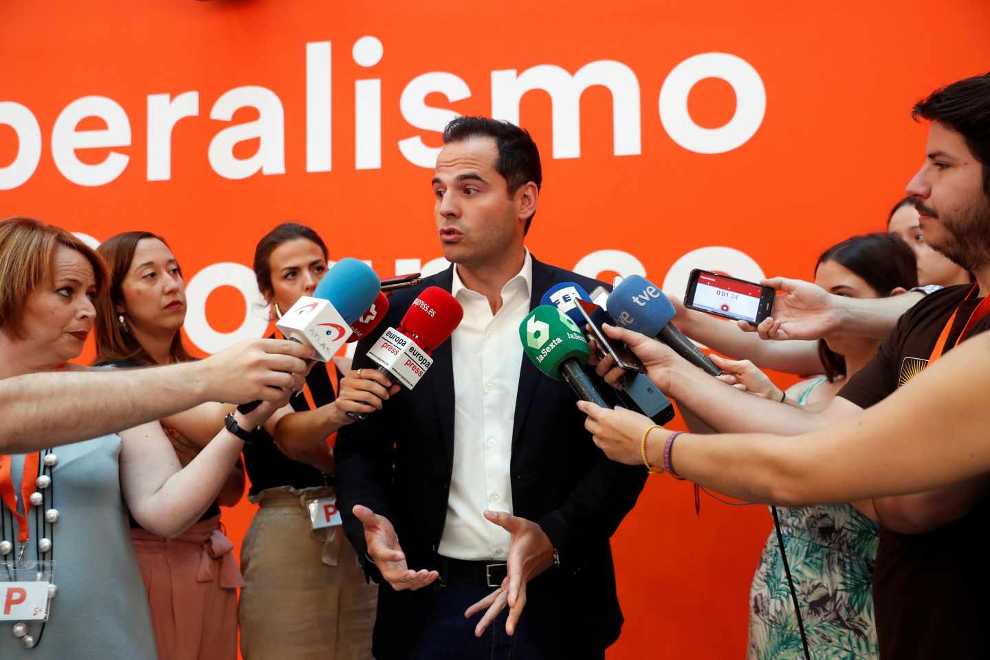 Ignacio Aguado, líder de Ciudadanos en Madrid.