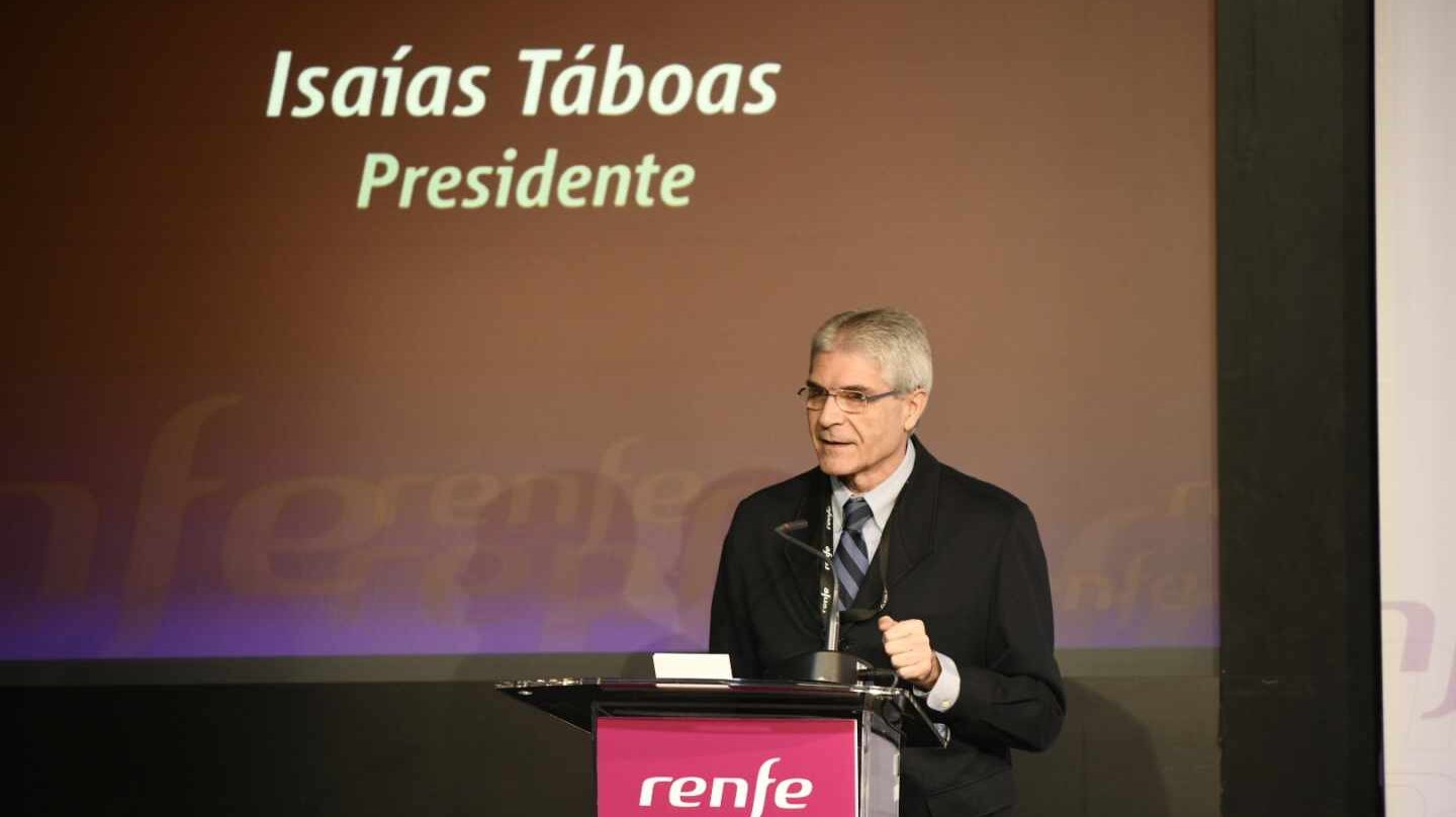 El presidente de Renfe, Isaías Taboas.