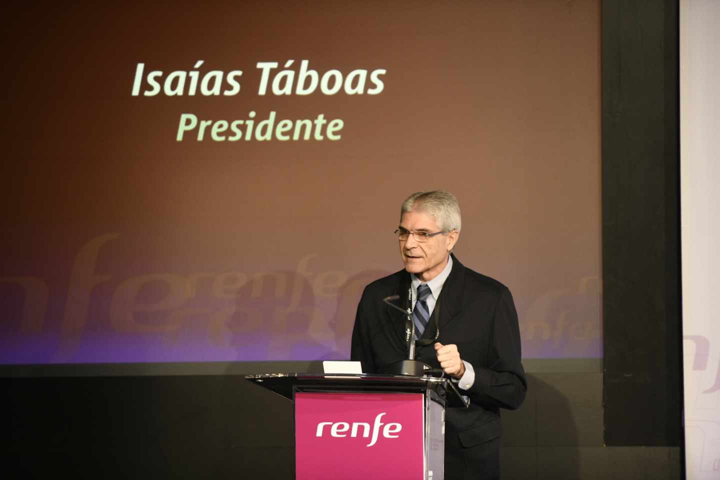 El presidente de Renfe, Isaías Taboas.
