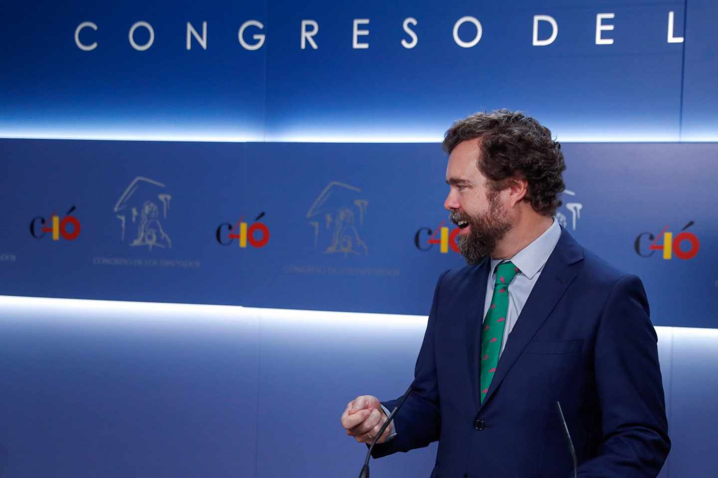 Iván Espinosa de los Monteros, portavoz de Vox en el Congreso de los Diputados.