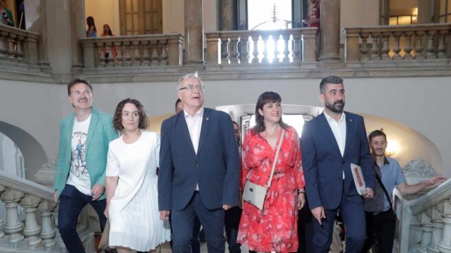 Joan Ribó, en el Ayuntamiento de Valencia.