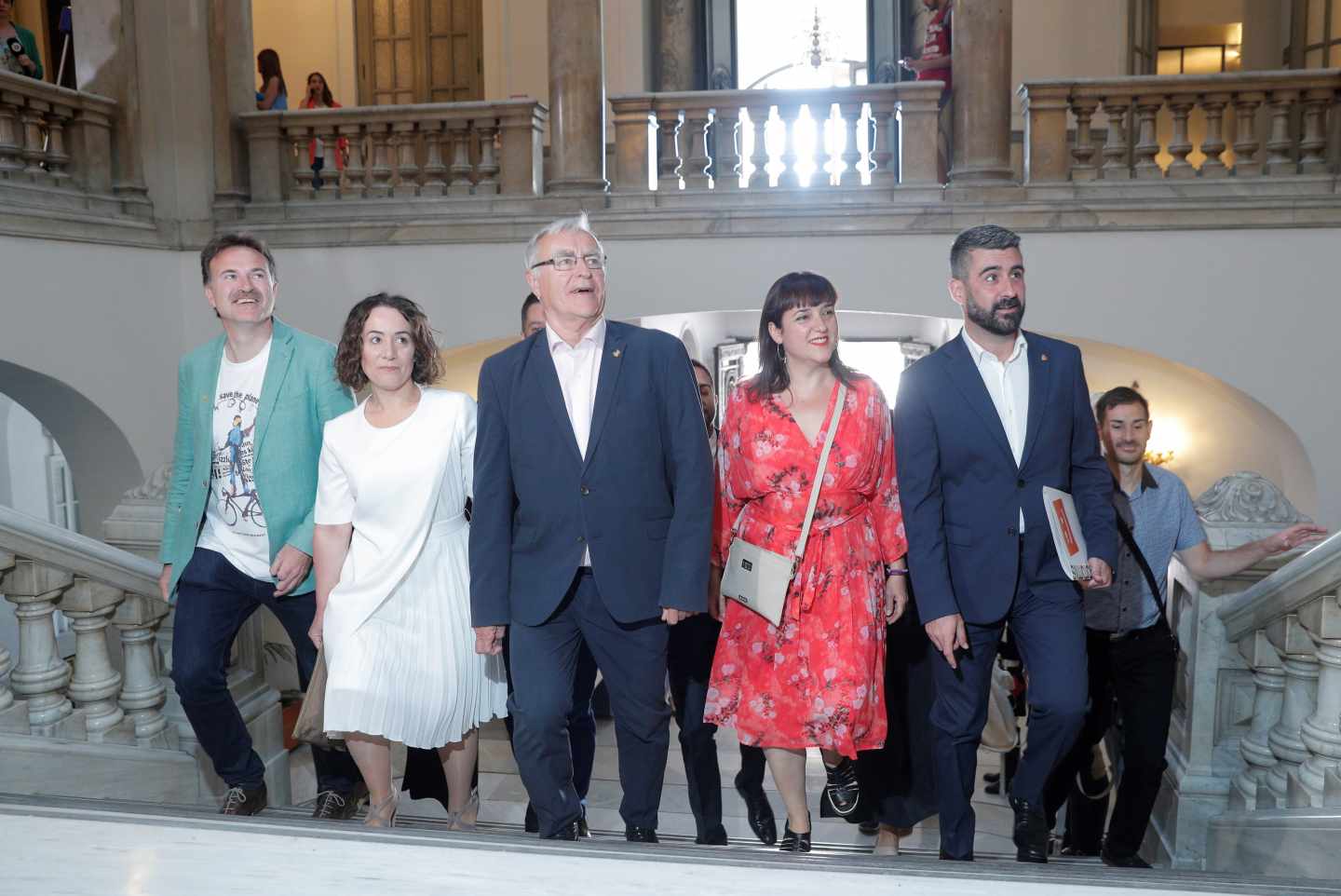 Joan Ribó, en el Ayuntamiento de Valencia.