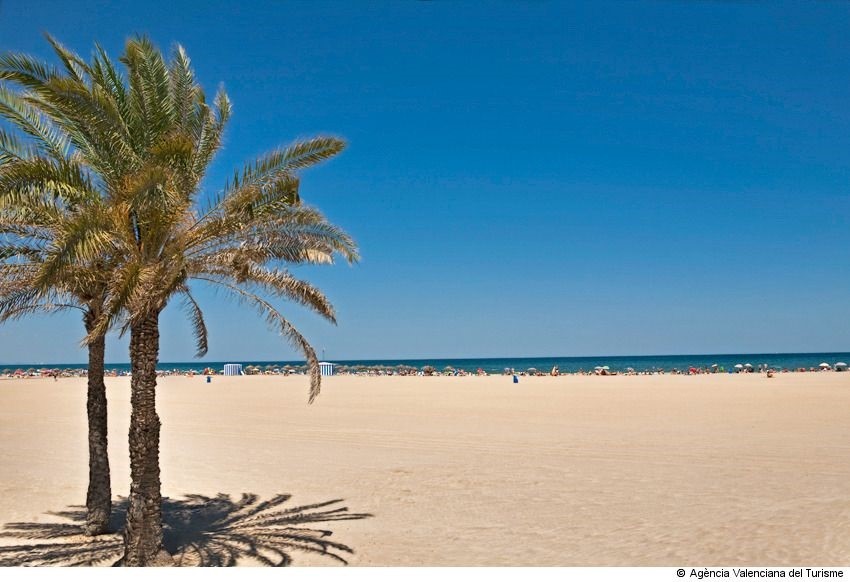 Playa de la Malvarrosa.