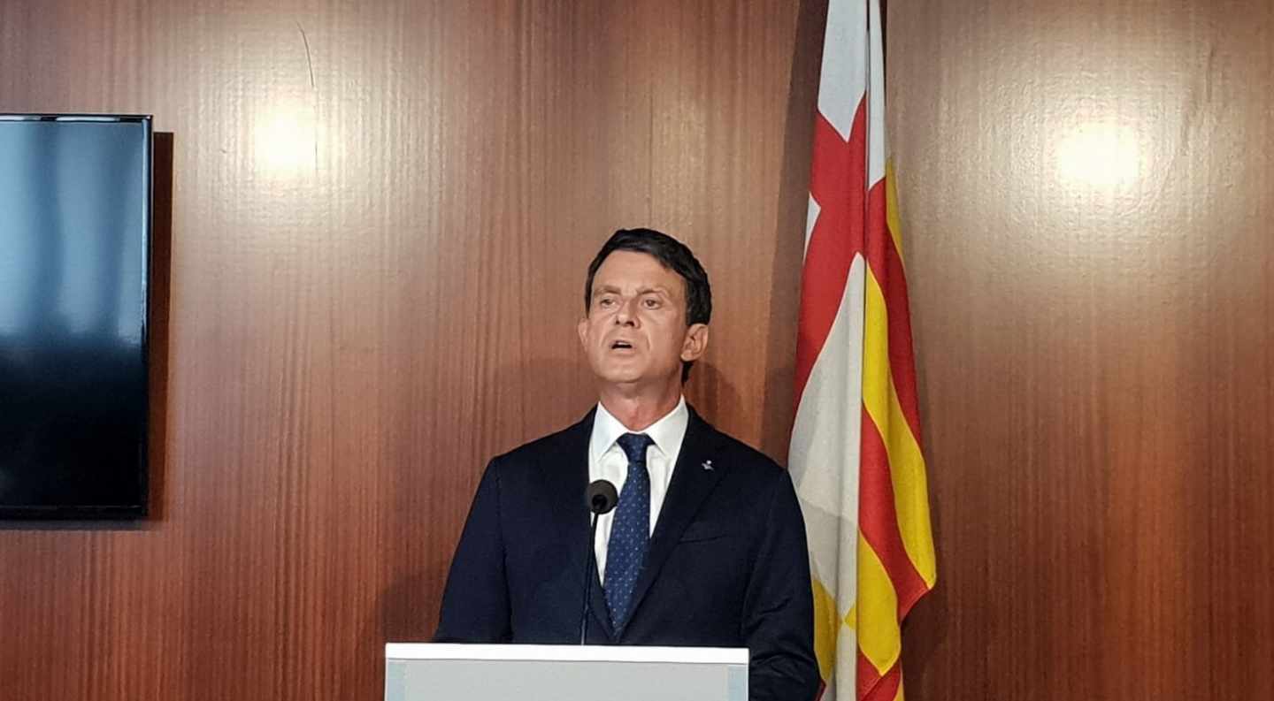 Manuel Valls acusa a Cs de esconderse tras el PP para pactar con Vox