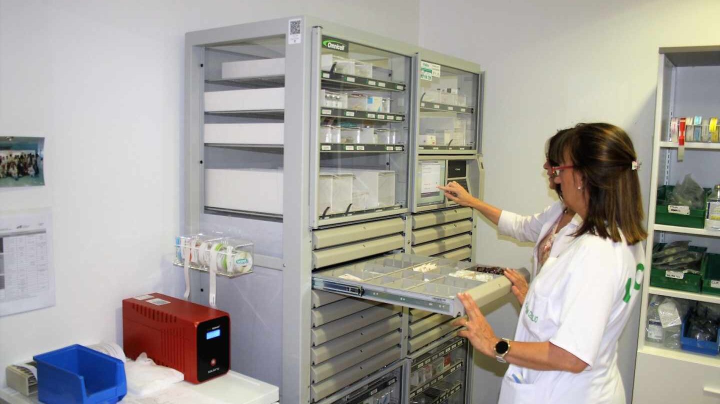 Laboratorio de medicamentos.