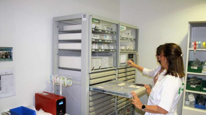 Laboratorio de medicamentos.