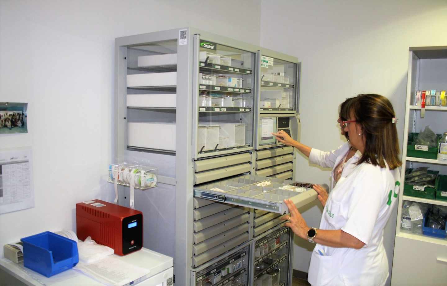 Laboratorio de medicamentos.