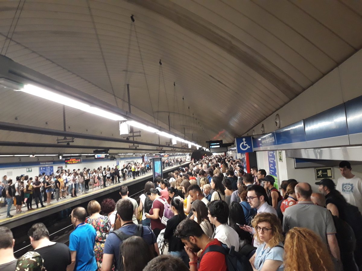 Estación de Nuevos Ministerios.