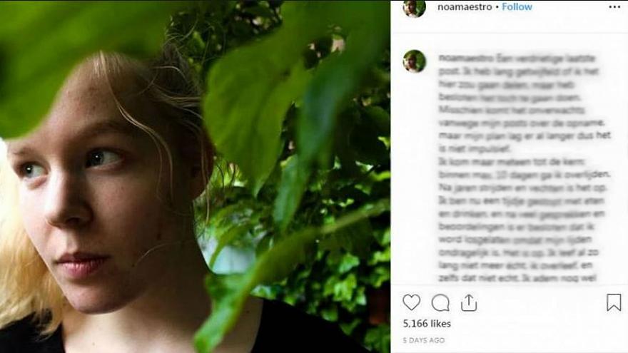 Muere Noa Pothoven, la joven holandesa con depresión que había solicitado la eutanasia