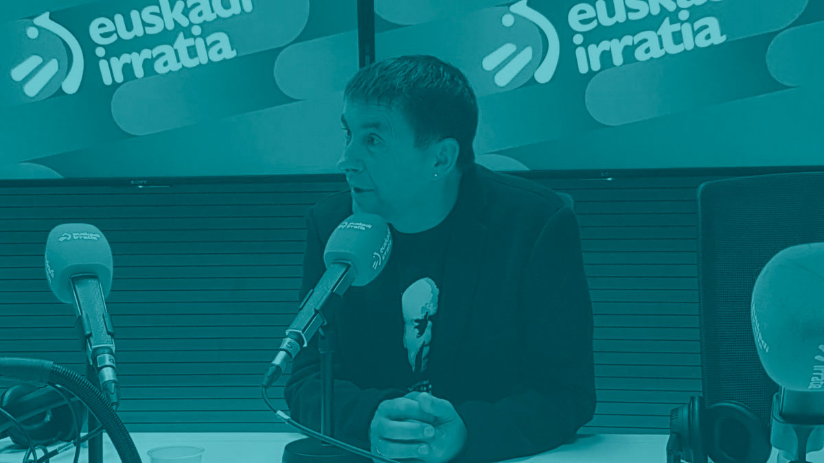 Arnaldo Otegi, en una entrevista.