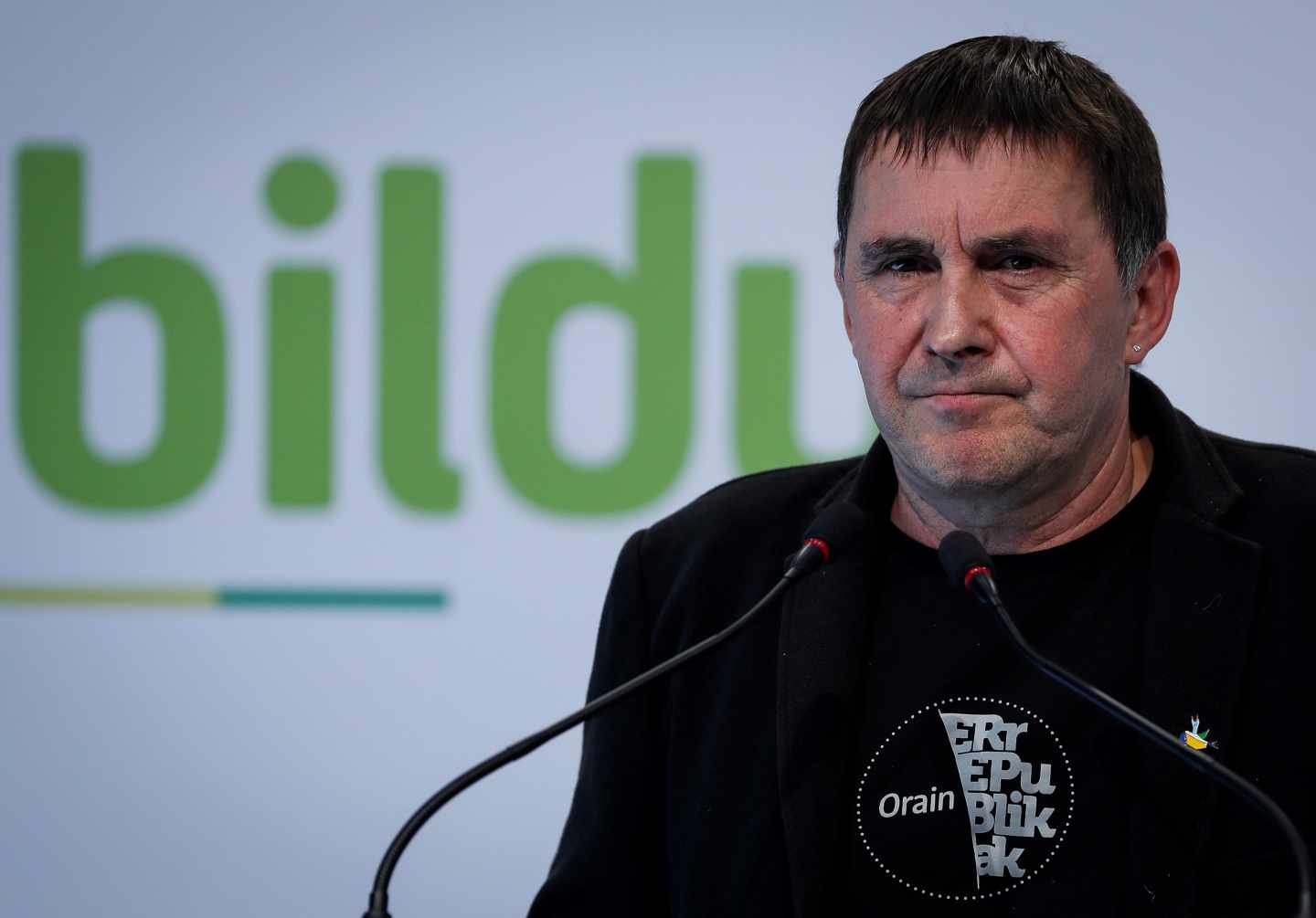 Arnaldo Otegi, líder de EH Bildu.