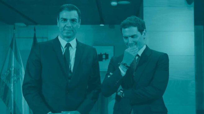 Pedro Sánchez y Albert Rivera.