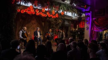 Jerónimo Maya, Lucky Losada, Mercedes Ruiz y María Moreno, en Suma Flamenca